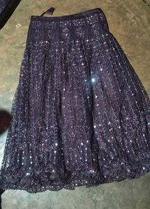 Elegant Purple Lehenga Choli Set