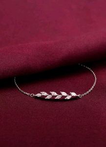 92.5 Sterling Silver - Giva Fern Bracelet