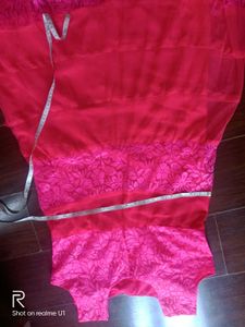 Red Ethnic Gown Dress