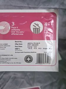 Sirona Period Pain Relief Patch One Pack