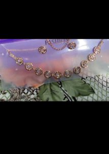 Ad nekles with earrings beautifull set 😍 ✨️ 💕
