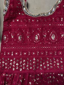 Elegant Pink Embroidered Kurta
