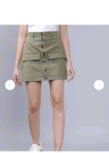 Olive Green Skirt