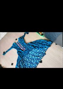 Blue Printed Kurta