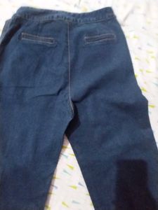 Wide Leg Denim Jeans