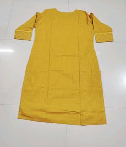 Elegant Mustard Colour New Kurta