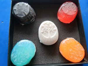 5 Organic Fruit Soaps@₹250