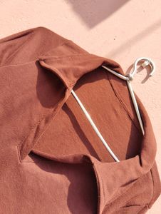 Brown Crop Top