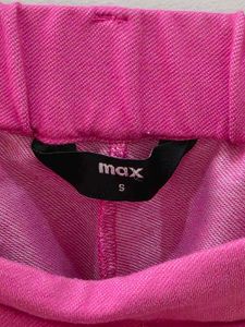 Hot Pink Elastic Waist Shorts