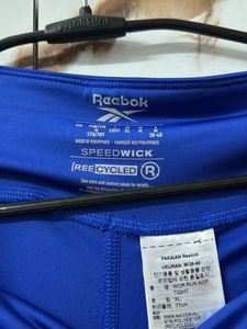 Blue Printed Leggings