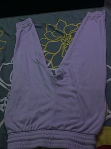 Casual Lavender Joggers