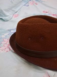 Vintage Brown Thailand Hat