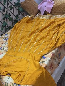 Elegant Orange Kurta Set