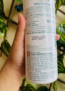 🌸👶 Himalaya Baby Massage Oil – 500ml (New &amp; Seal
