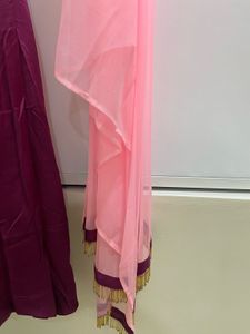 Elegant Purple Kurta Set with dupatta # Diwali