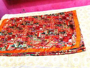 Swap Avilable Colorful Patchwork Kimono Saree 2