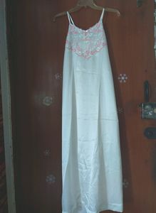 Ivory Satin Bridal Nightwear Set
