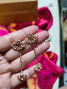 Giva Flower Dangler Earrings