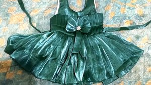 Green Party Dress