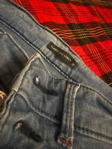 Flared Denim Jeans