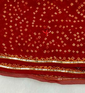 Bandhani blouse piece