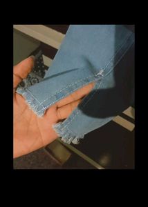 Front-back Sider Denim Jacket