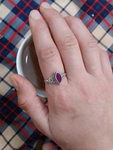 Elegant Silver Ring 925 With Stone