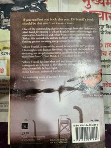 Man's Search For Meaning by Viktor Frankl