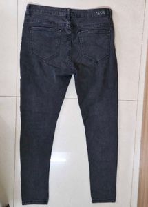 Dark Gray Slim Fit Jeans