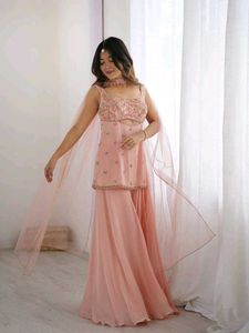 INDO - WESTERN PAIR IN THREE PIECE