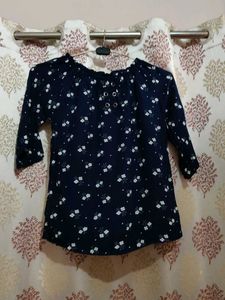 Women Blue Rayon Top 💙
