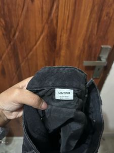 Wide Leg Black Jeans