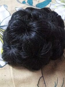 Black Hair Bun