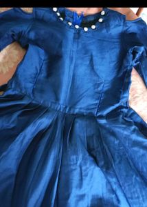 Elegant Navy Blue Dress