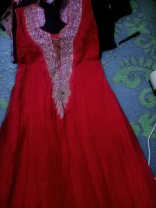 Red Gown For 16 ,17 Years Old Girl