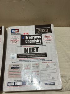 NEET Chemistry Errorless 2023
