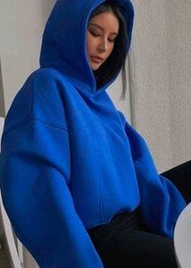 Royal Blue Oversized Hoodie