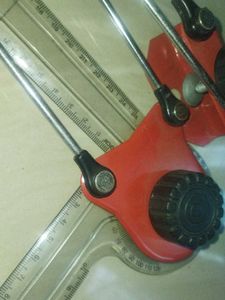 Drafting Machine and chart holder