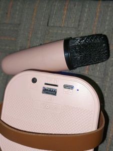 Karaoke Speaker with Microphone