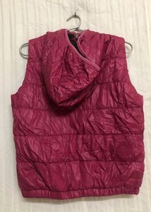 Ovs Rose Pink Sleeveless Jacket