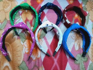 Multicolour Set Of 6 Hairbands