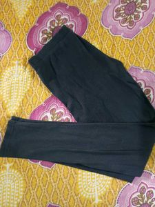 Black Casual Leggings