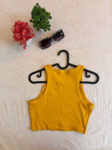 🌼Ribbed Sleeveless Top - H&amp;M (S) 🌼