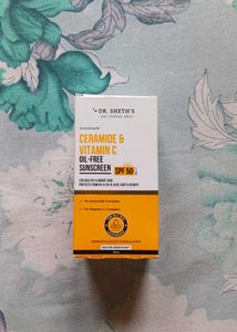 Dr Sheth’s Ceramide & Vitamin C Oil-Free Sunscreen