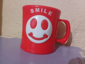 Red Smiley Mug