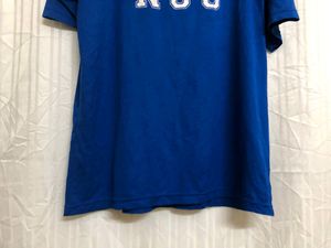 I Love NCU Blue Short Sleeve T Shirt