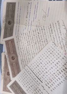 5 Page Antique Legal Documents