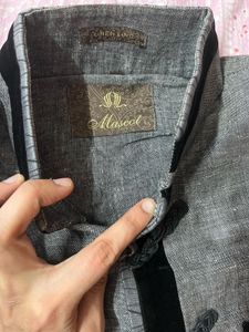 Men&#39;s Grey Kurta