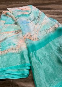 Elegant Printed Saree