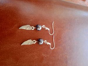 Wing Charm Earrings